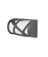 E27 Wandlamp - IP54 buiten, grijs, zonder lichtbron