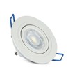 MR16 eller GU10 Downlight-kit, utan ljuskälla, mattvit, hål: Ø7,5 cm, mått: Ø9,1 cm