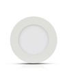 V-Tac 6W LED indbygningspanel - Hul: Ø11 cm, Mål: Ø12 cm, 230V, Samsung LED chip