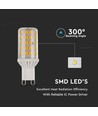 V-Tac 5W LED pære - Dæmpbar, G9