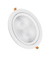 20W Ø17cm LED-spotlight - Hull: Ø14,5 cm, Mål: Ø17 cm, 3 cm høy, Samsung LED-chip