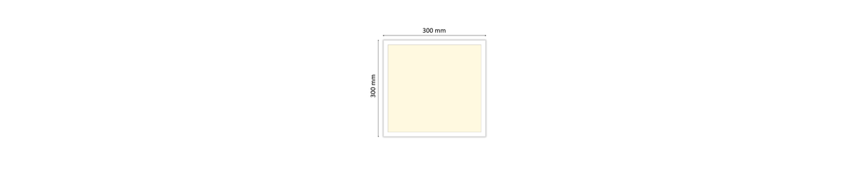 Panneaux LED 30x30 cm