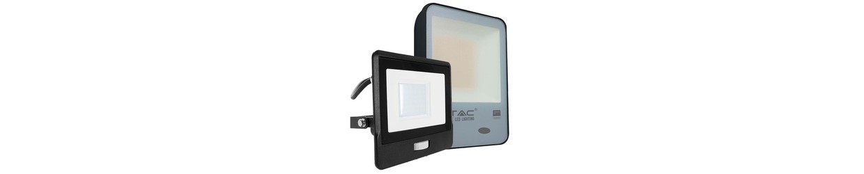 Lyskastere med Sensor