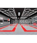 Lumières LED Hexagonales