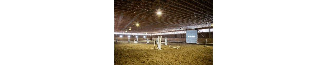 Éclairage Plafond Manège